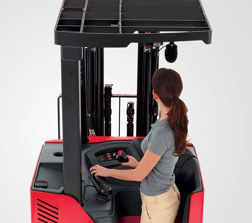 raymond stand up forklift price