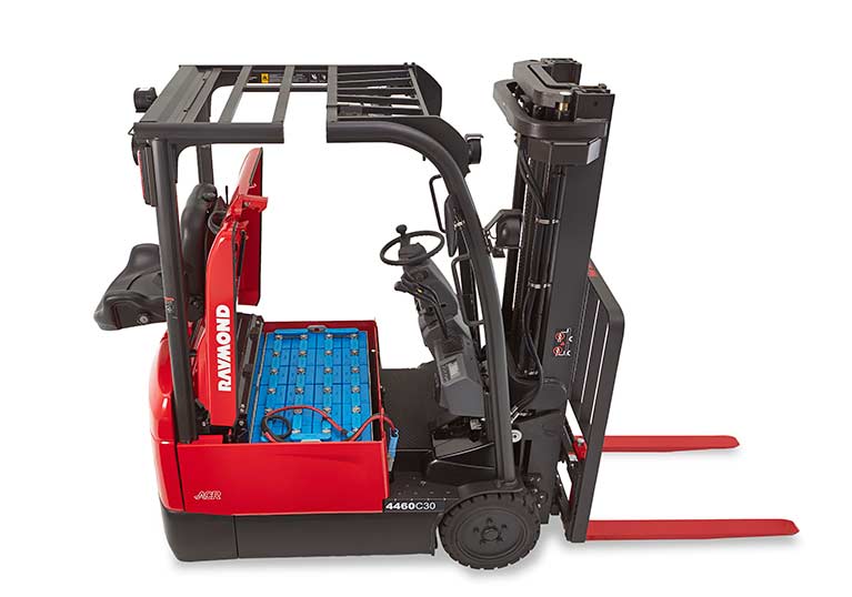 sit down electric forklift